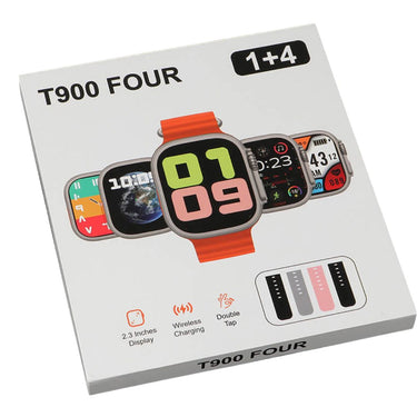 Reloj Inteligente Smart Watch T900 Ultra 2 BIG 4 CORREAS 2025 Android&iOS